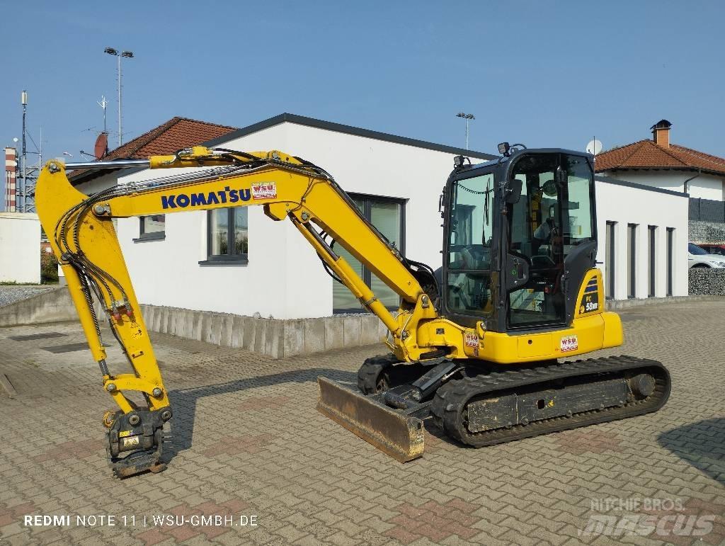 Komatsu PC58 MR-5 Mini pelle < 7t