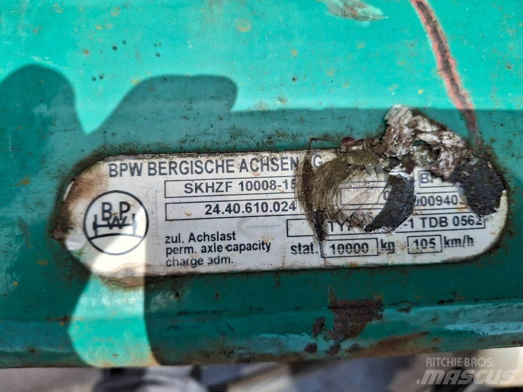 BPW SKHZF 10008-15 Essieux