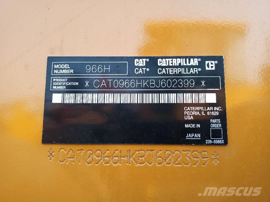 CAT 966 H Chargeuse sur pneus