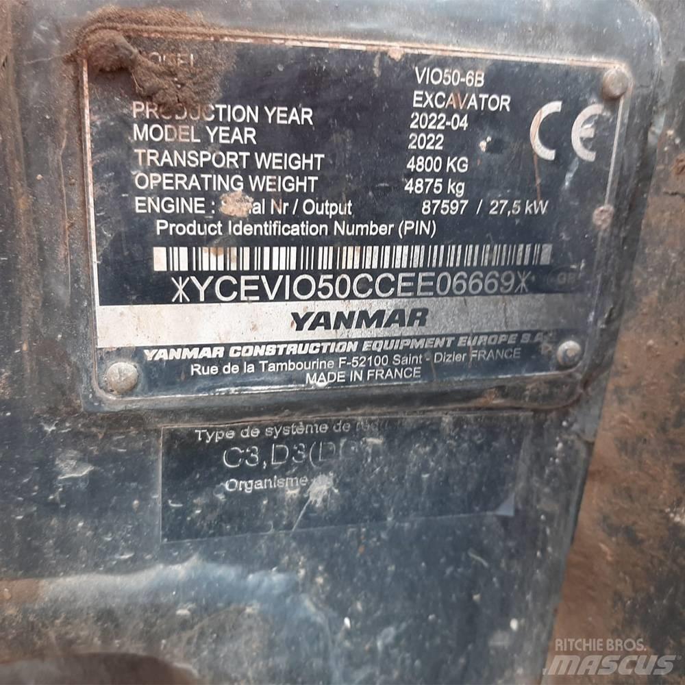 Yanmar Vio 50 Mini pelle < 7t