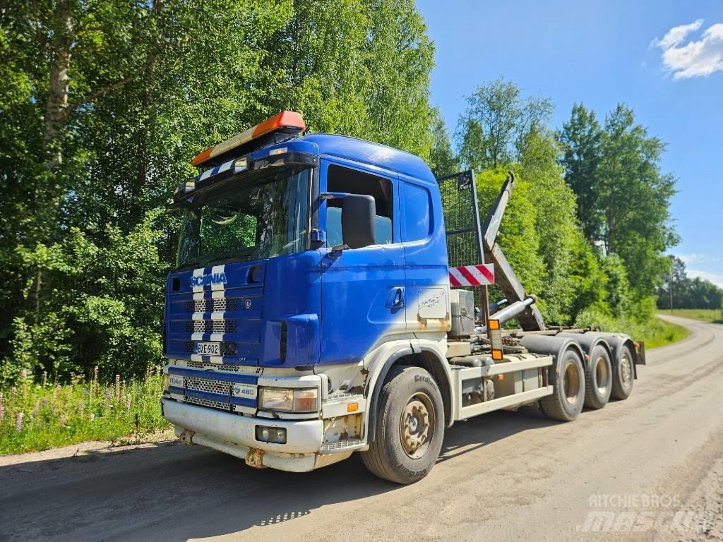 Scania 164 G 480 Camion ampliroll