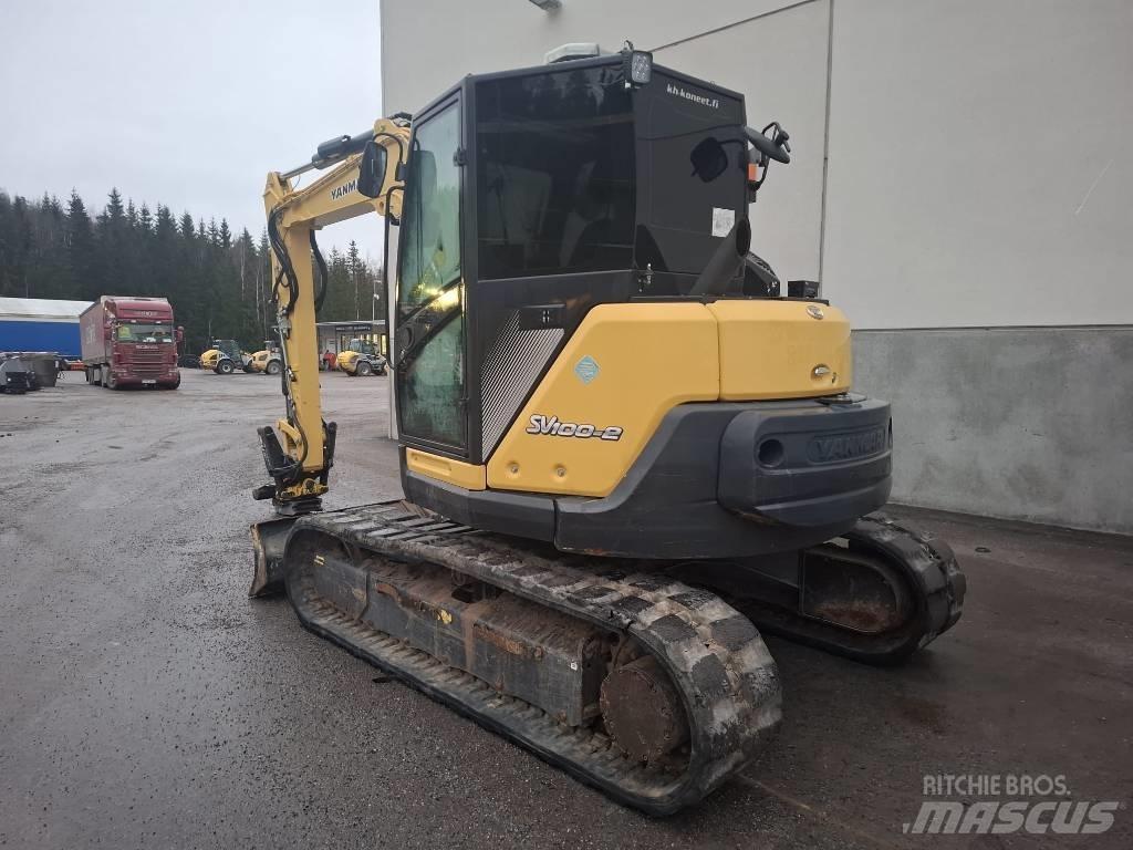 Yanmar SV 100-2A Mini pelle 7t-12t