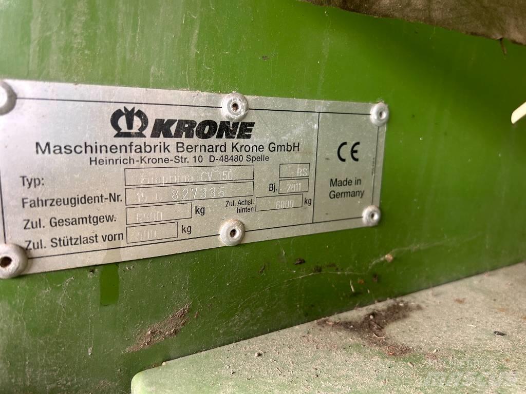 Krone CV150XC Presse à balle ronde