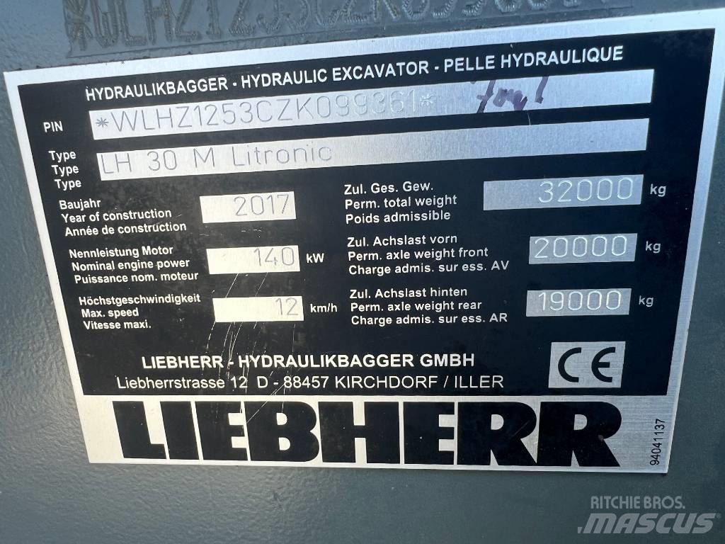 Liebherr LH30M Pelle à déchets