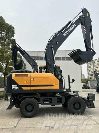 Hyundai HW210 Pelle sur pneus