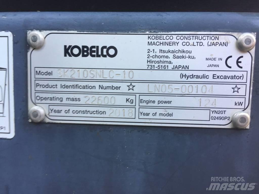 Kobelco SK210NLC Pelle sur chenilles