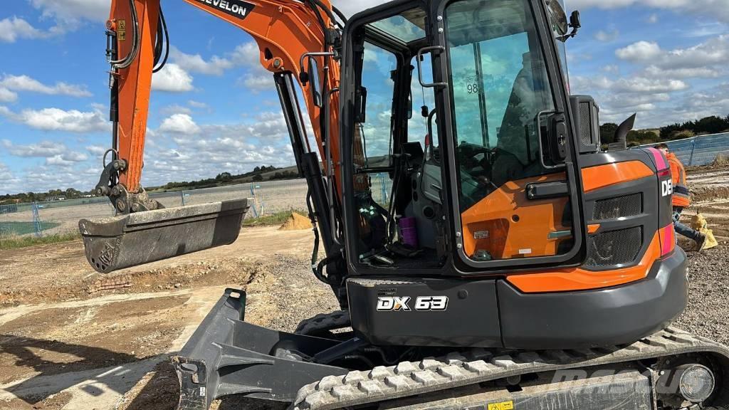 Develon DX 63-7 Mini pelle < 7t