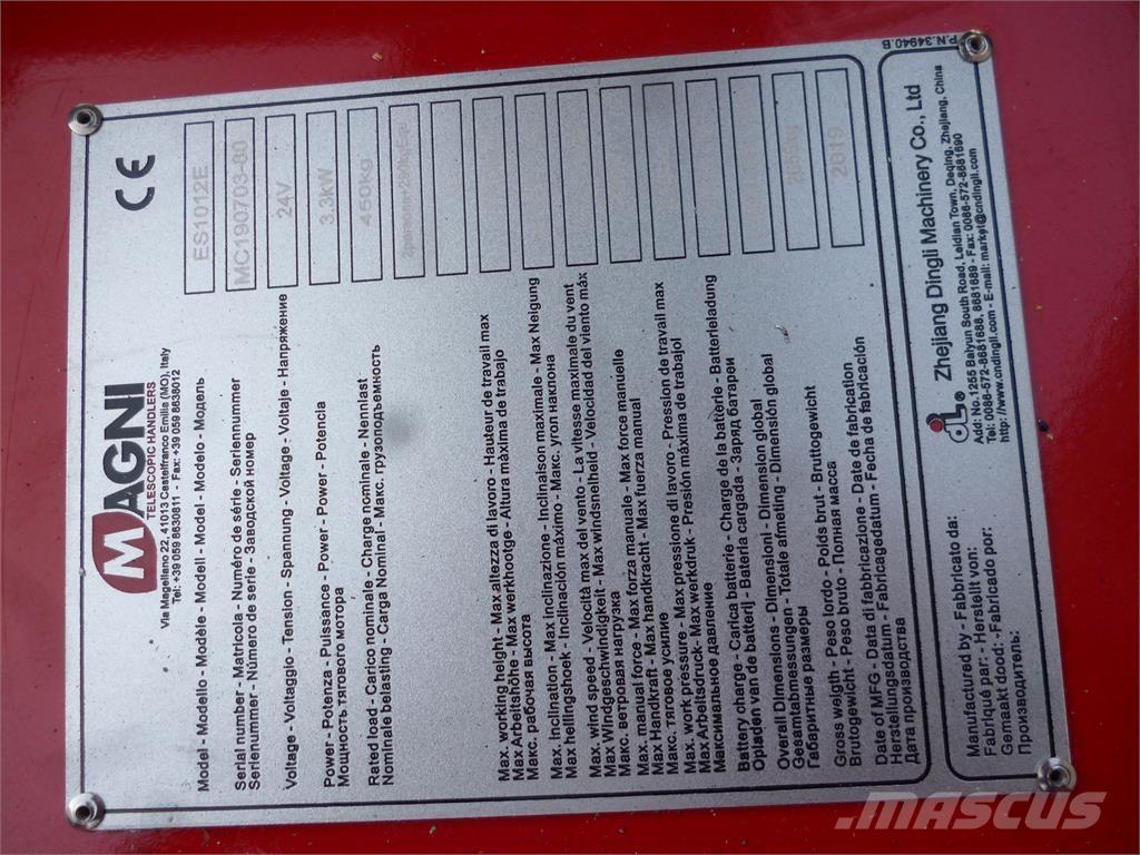 Magni ES1012E Nacelle ciseaux