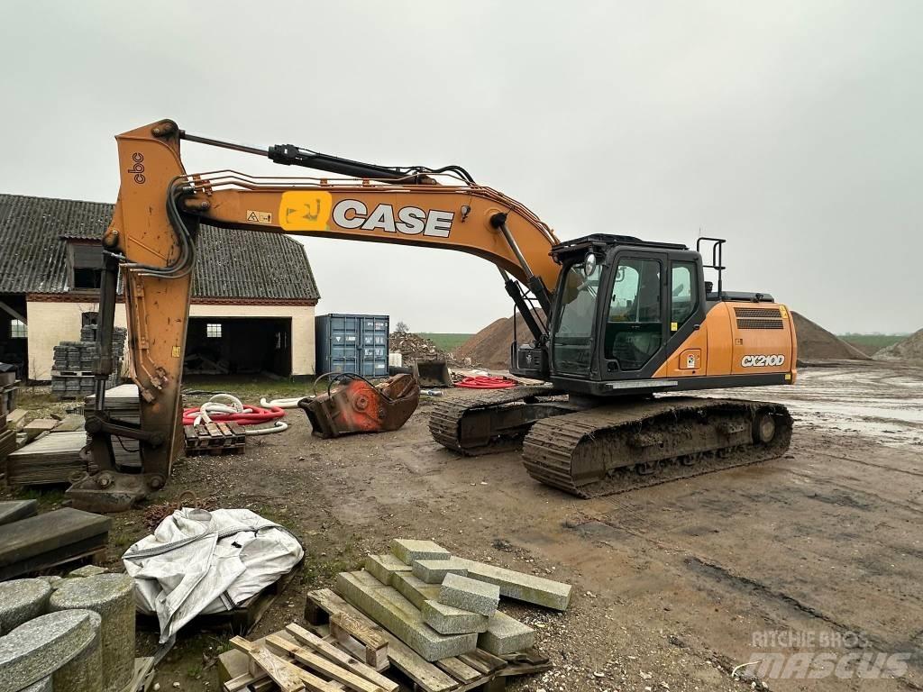 CASE CX 210 D Pelle sur chenilles
