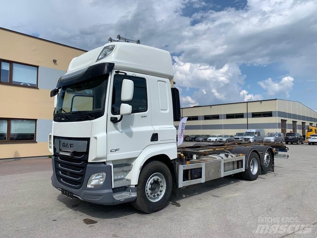 DAF CF 530 6x2 + BDF Camion porte container