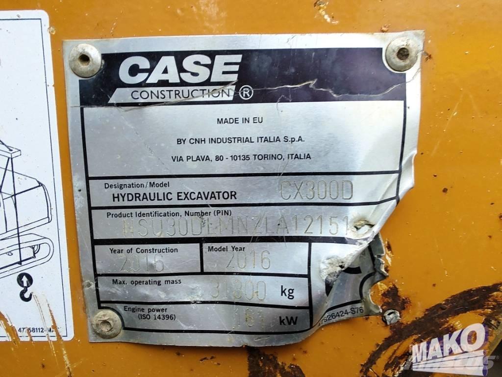 CASE CX 300 D Pelle sur chenilles