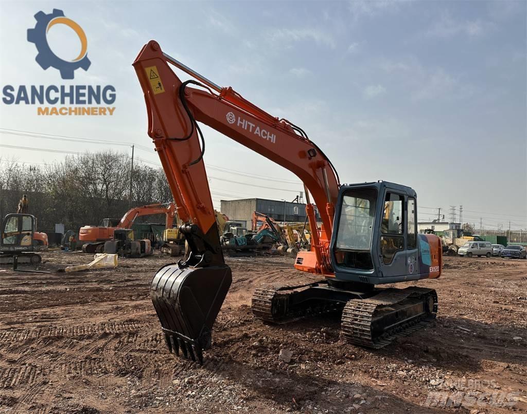 Hitachi EX 120 Pelle sur chenilles
