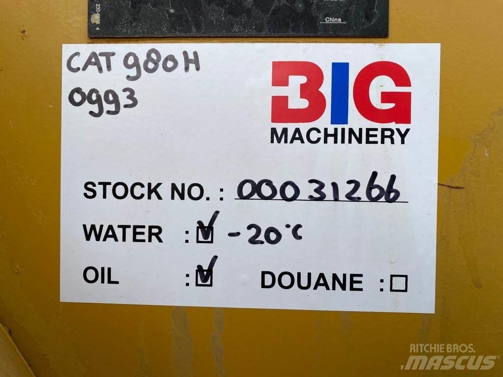 CAT 980H Chargeuse sur pneus
