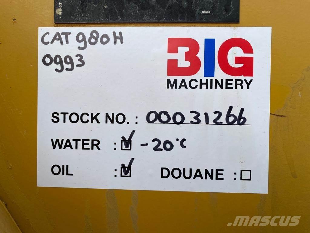 CAT 980H Chargeuse sur pneus