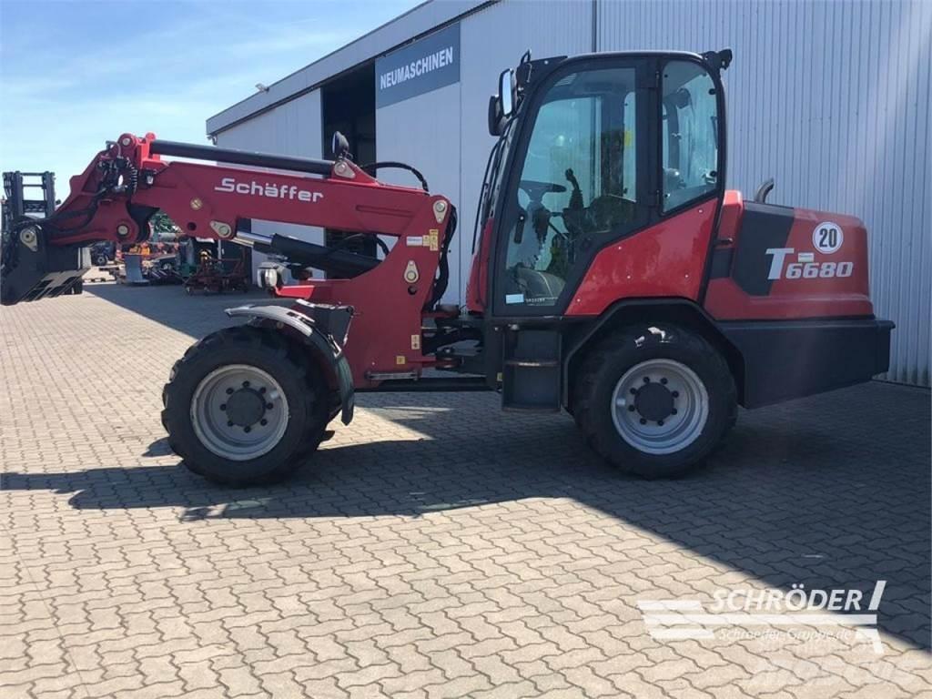 Schäffer 6680 T Chargeuse sur pneus