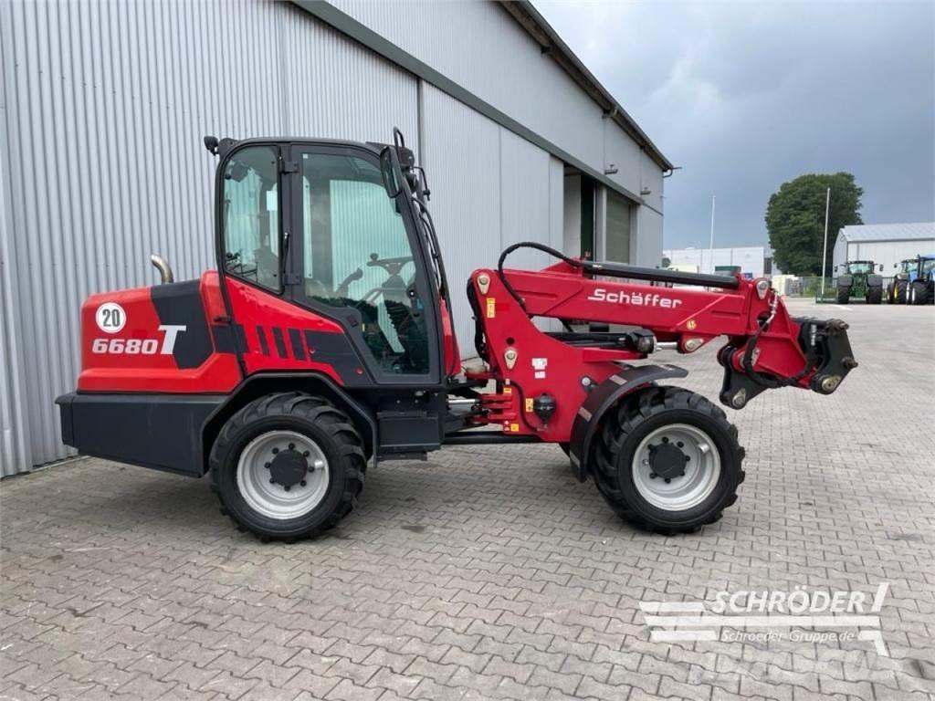 Schäffer 6680 T Chargeuse sur pneus