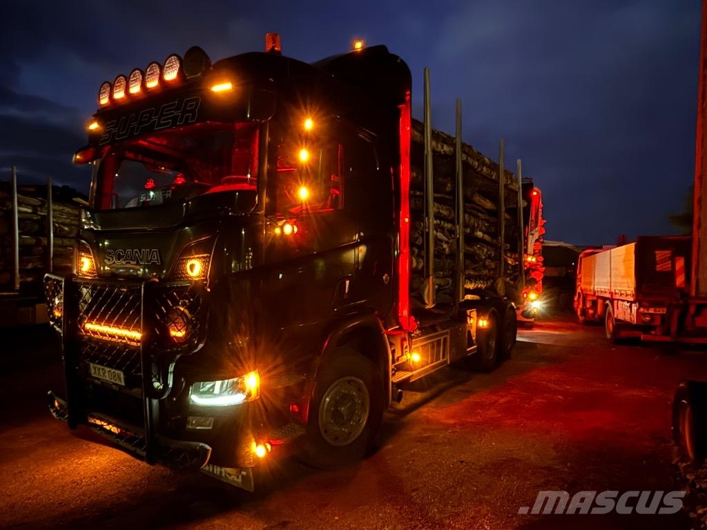 Scania R580B6X4HB Camion grumier