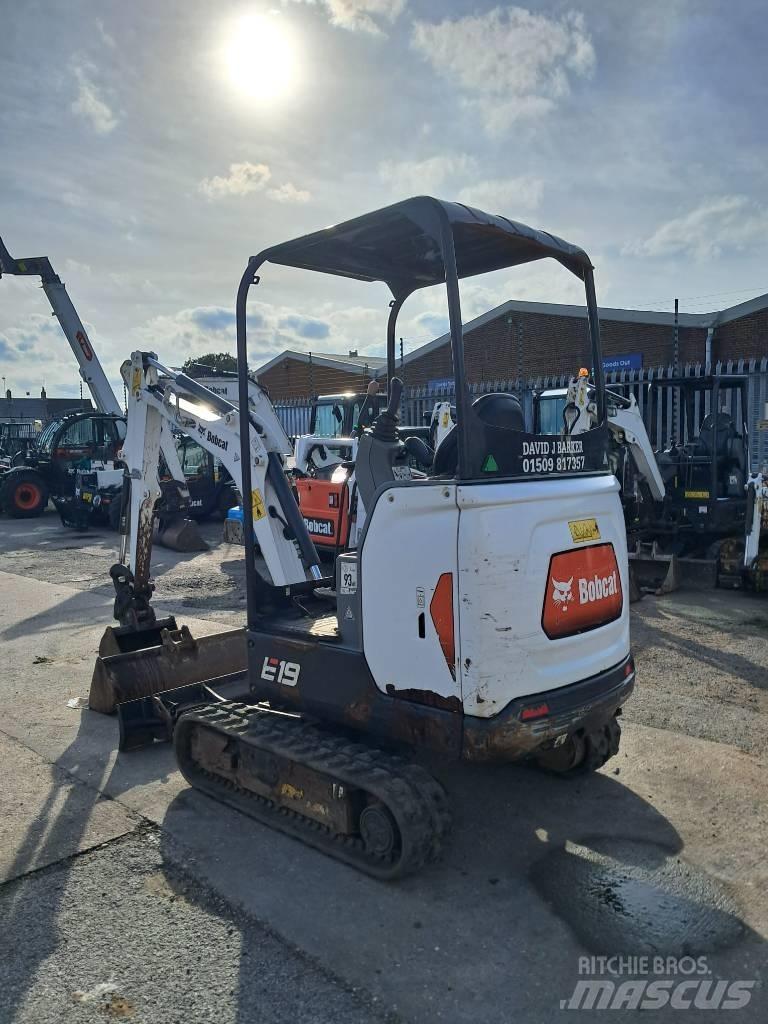 Bobcat E 19 Mini pelle < 7t