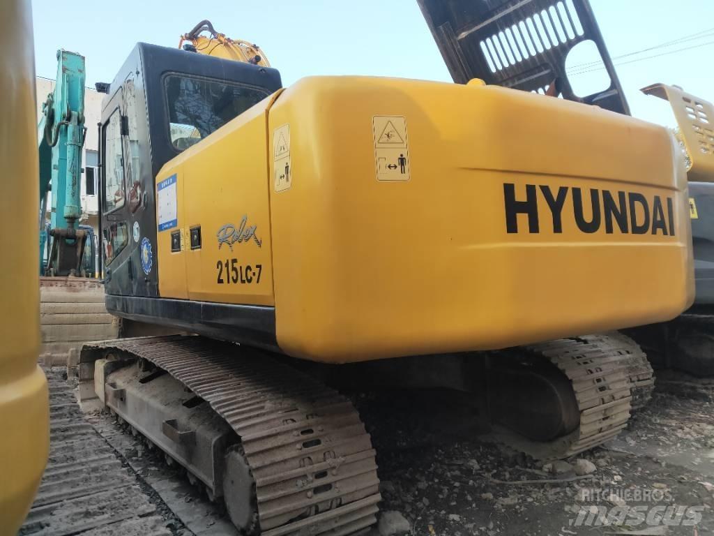 Hyundai R215-7 Pelle sur chenilles