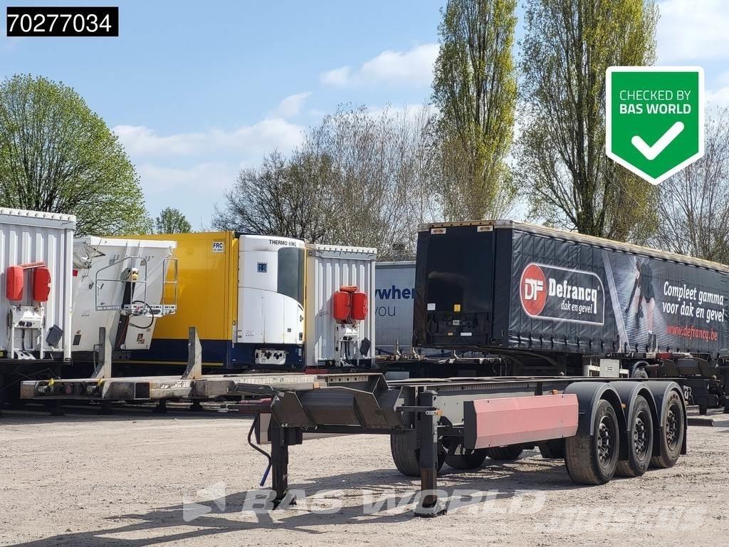 Van Hool 3 axles Semi remorque porte container