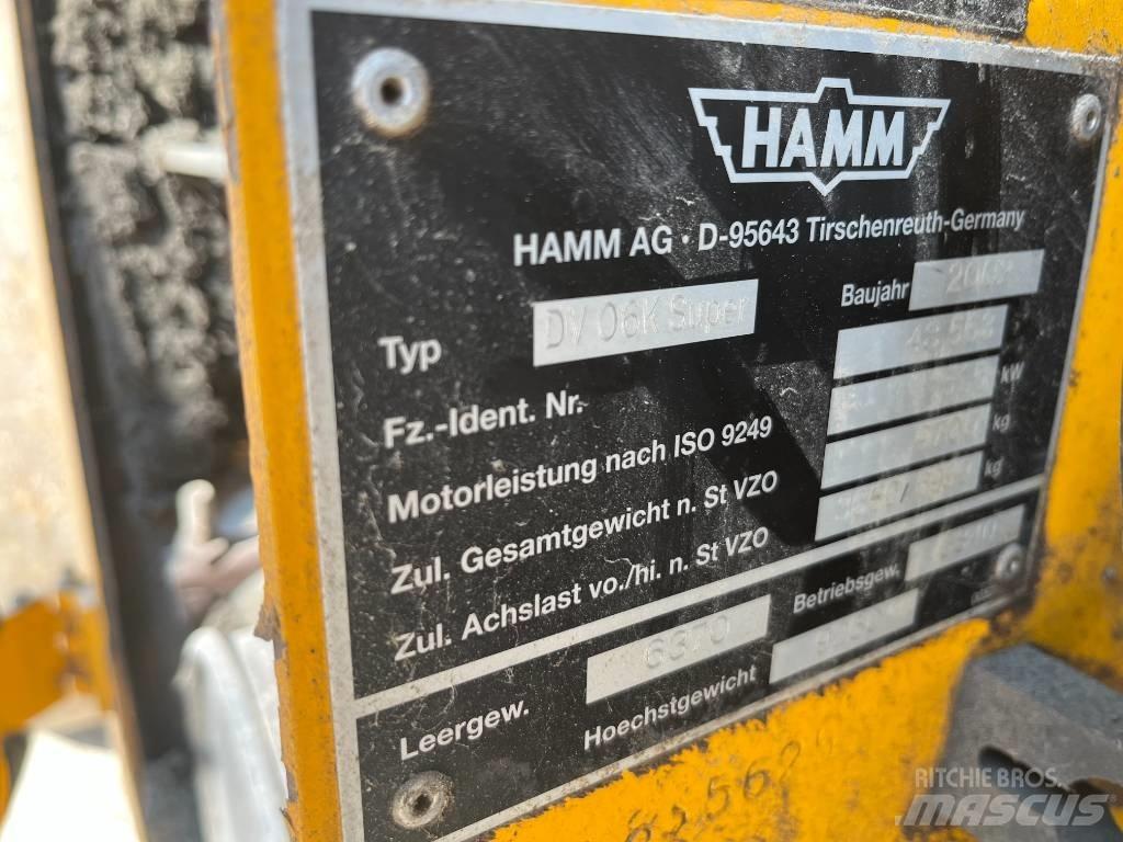Hamm DV06K Super Rouleaux monocylindre