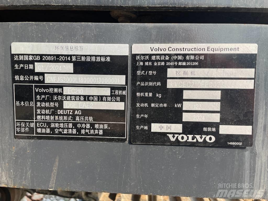 Volvo EC 210 Pelle sur chenilles