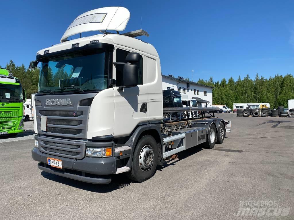 Scania G490 6x2*4 Camion porte container