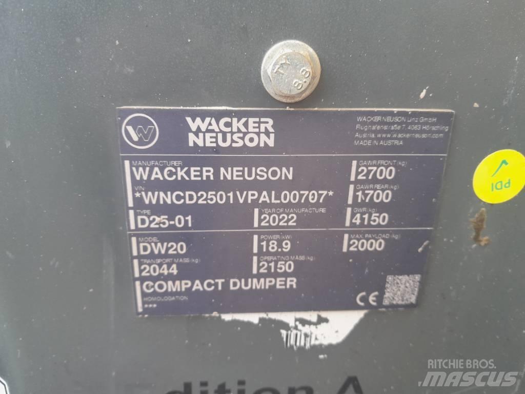 Wacker Neuson DW 20 Mini tombereau