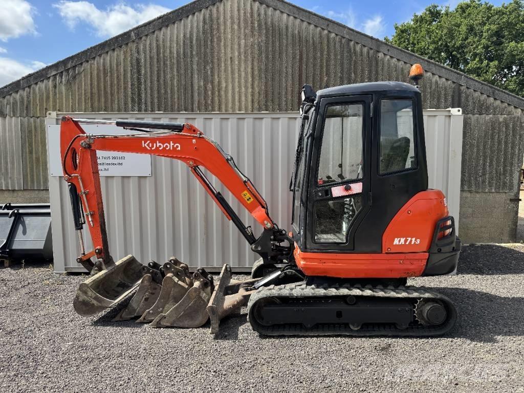 Kubota KX 71-3 Mini pelle < 7t