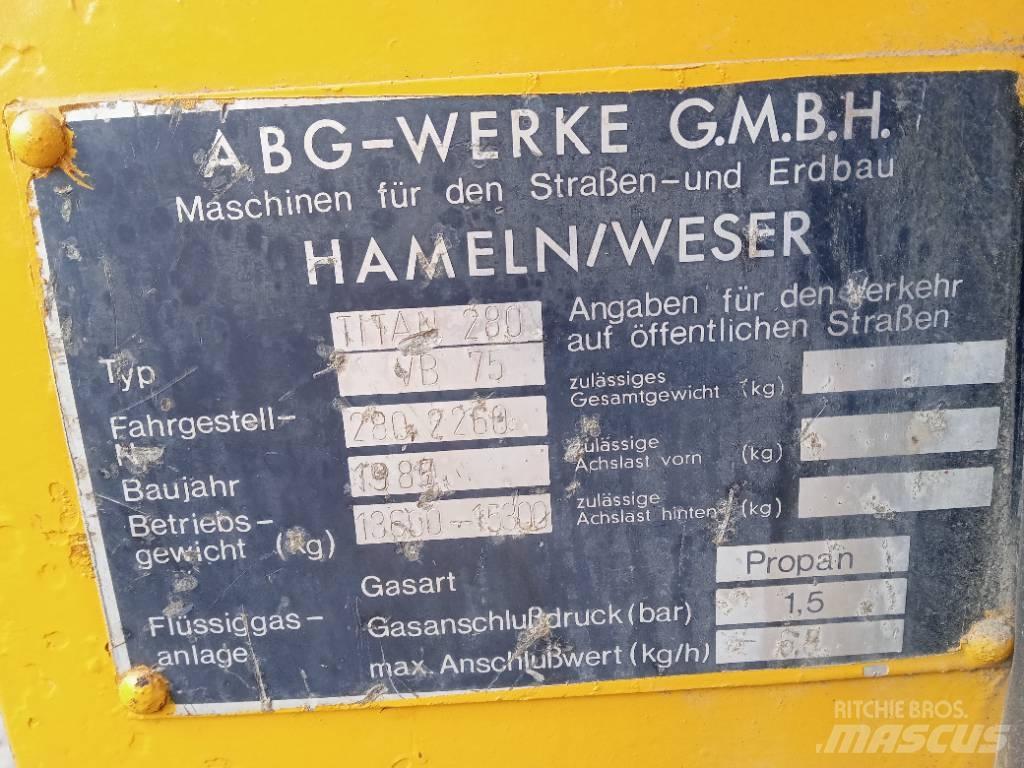 ABG Titan 280 Finisseur