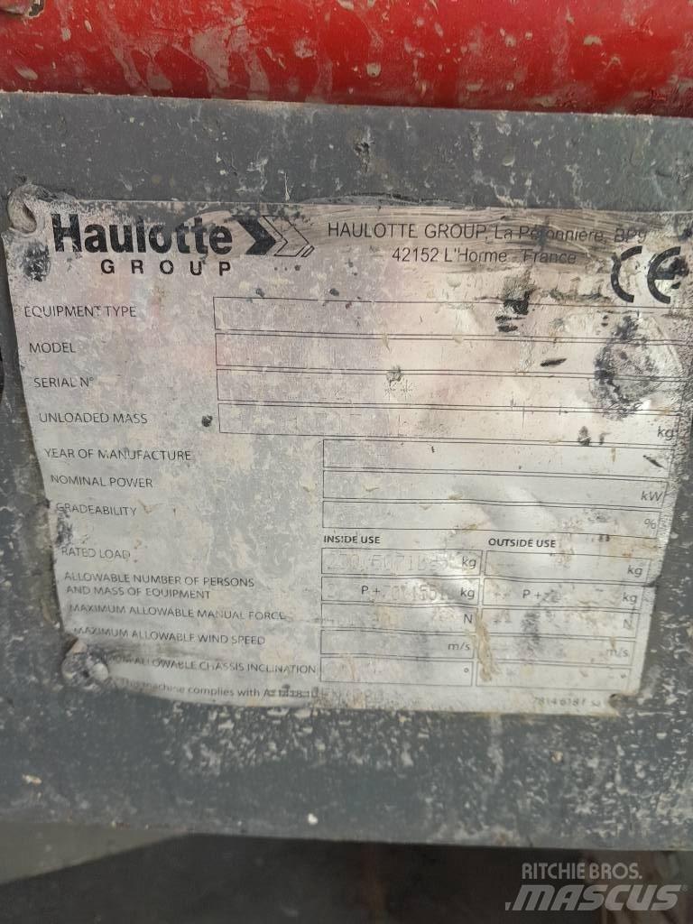 Haulotte Optimum  8 Nacelle ciseaux