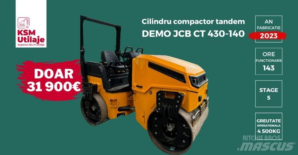 JCB CT430-140 Rouleaux tandem