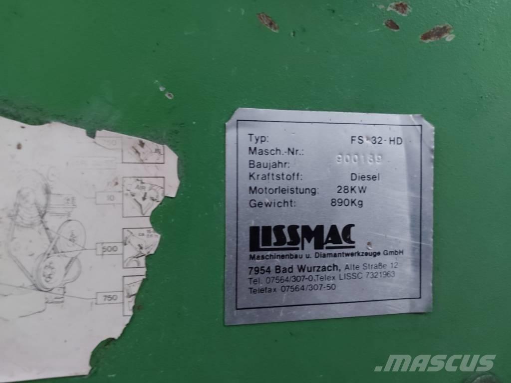 Lissmac FS 32 HD Scie à roche et béton