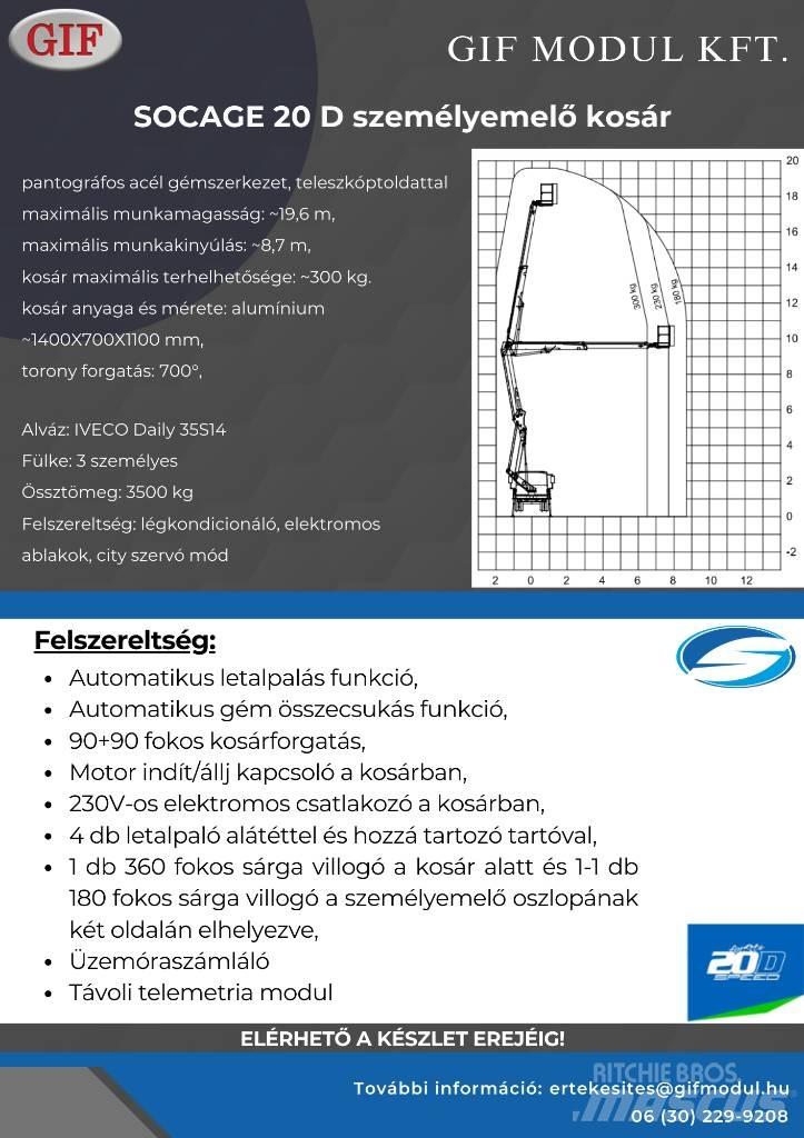 Socage 20D Mât vertical