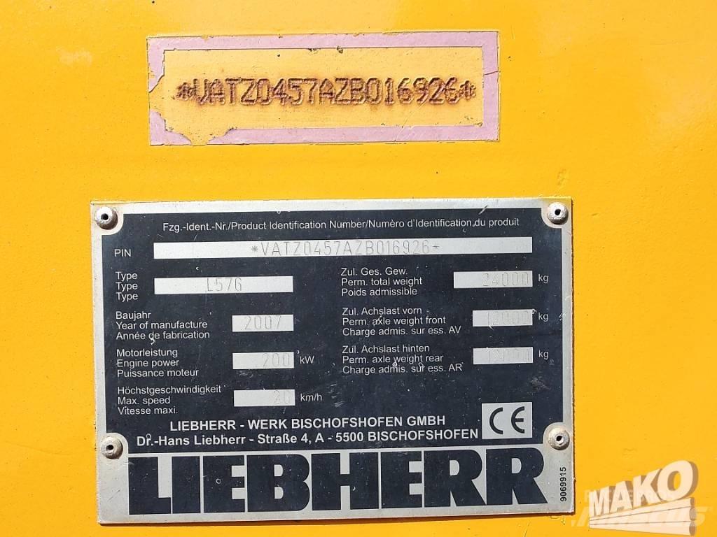 Liebherr L 576 Chargeuse sur pneus