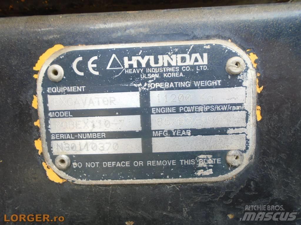 Hyundai Robex 110-7 Pelle sur chenilles