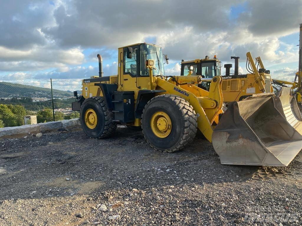 Komatsu WA 470 Chargeuse sur pneus