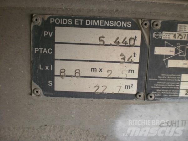 GT BENALU Benne semi remorque
