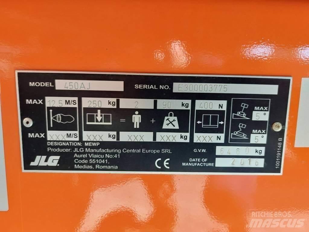 JLG 450 AJ Nacelles articulées