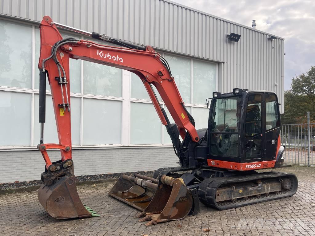 Kubota KX 080-4 CX Mini pelle 7t-12t