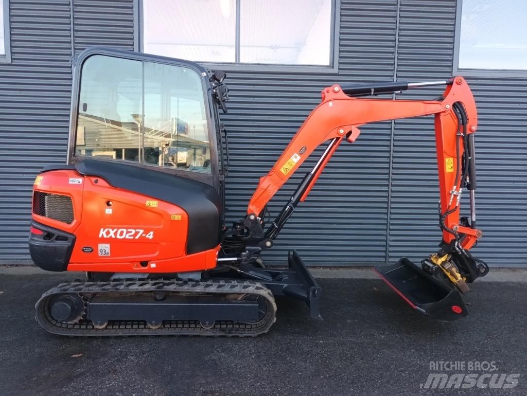 Kubota KX 027-4 Mini pelle < 7t
