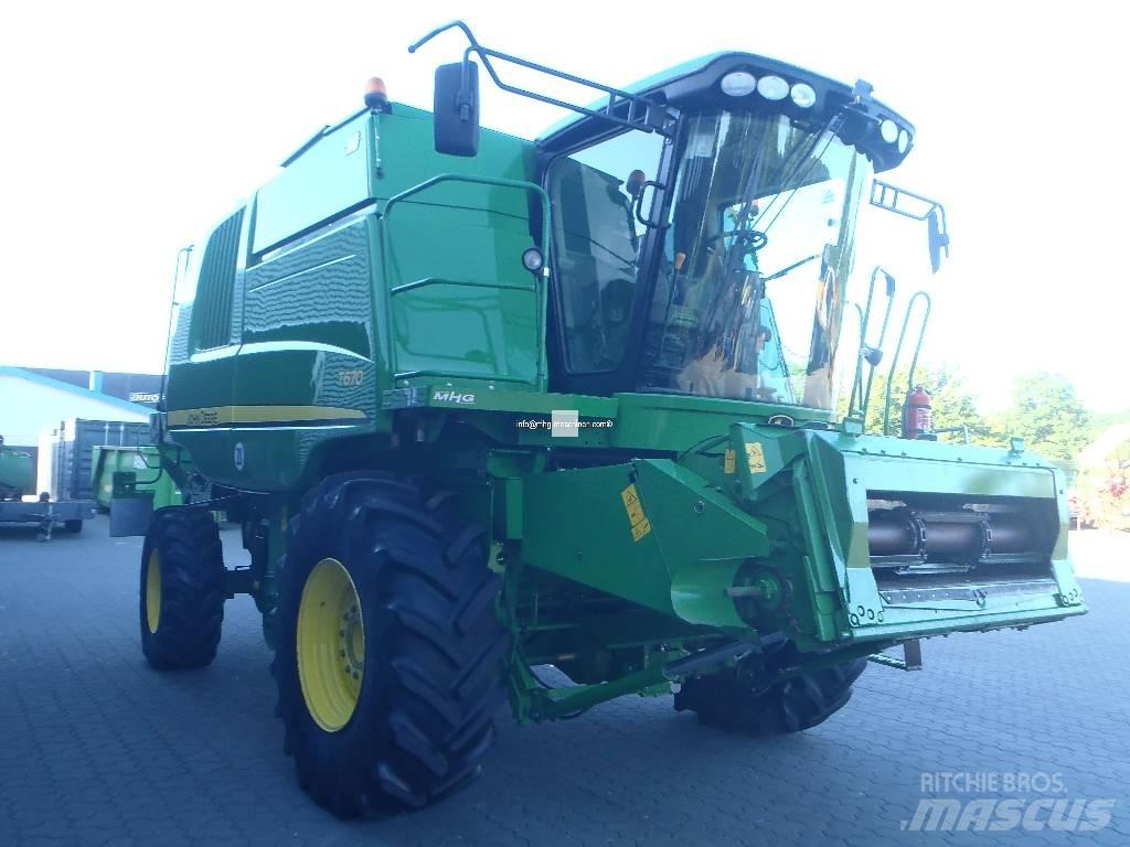 John Deere T670 Moissonneuse batteuse