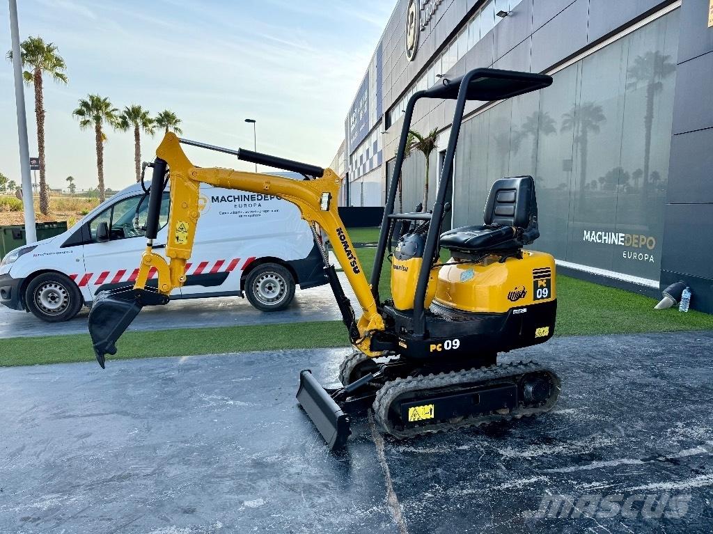 Komatsu PC 09-1 Mini pelle < 7t