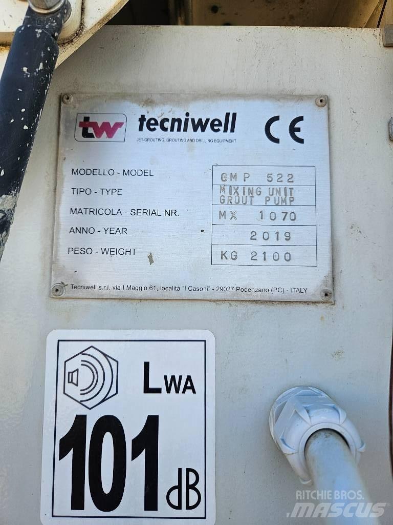  Tecniwell   GMP522 Bétonnière