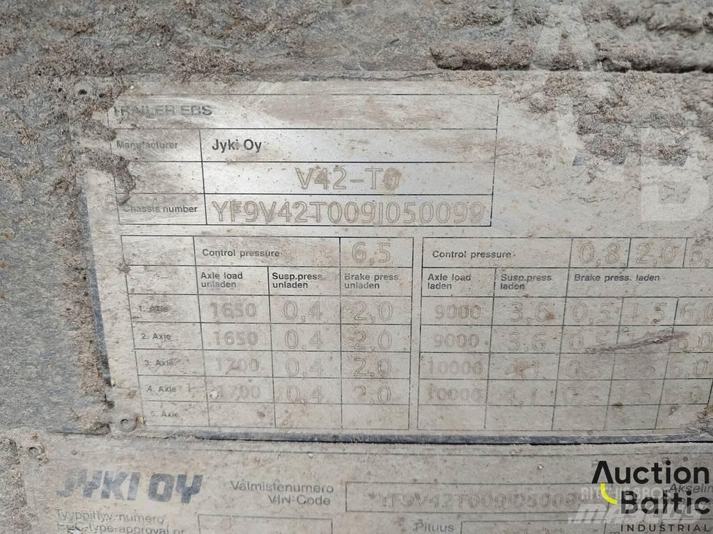 Jyki V 42 T0 Semi remorque à rideaux coulissants (PLSC)