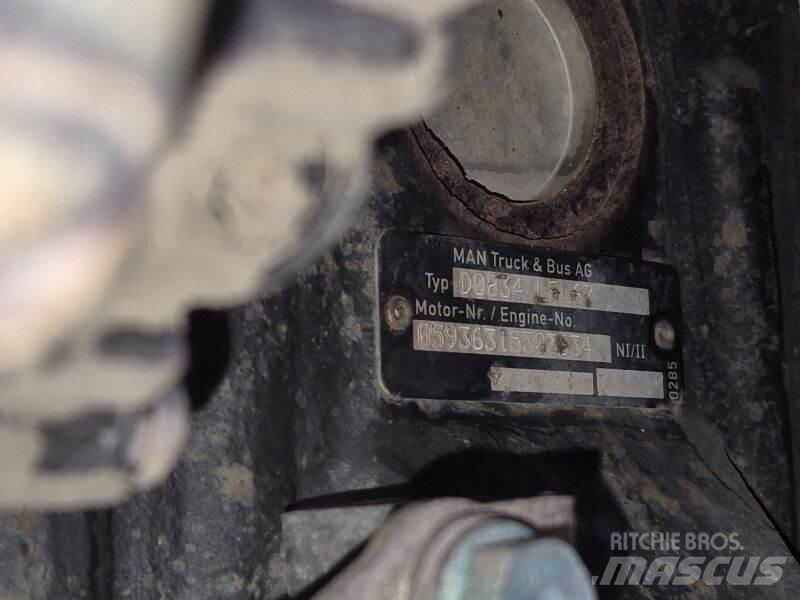 MAN D0834 LFL67 Moteur