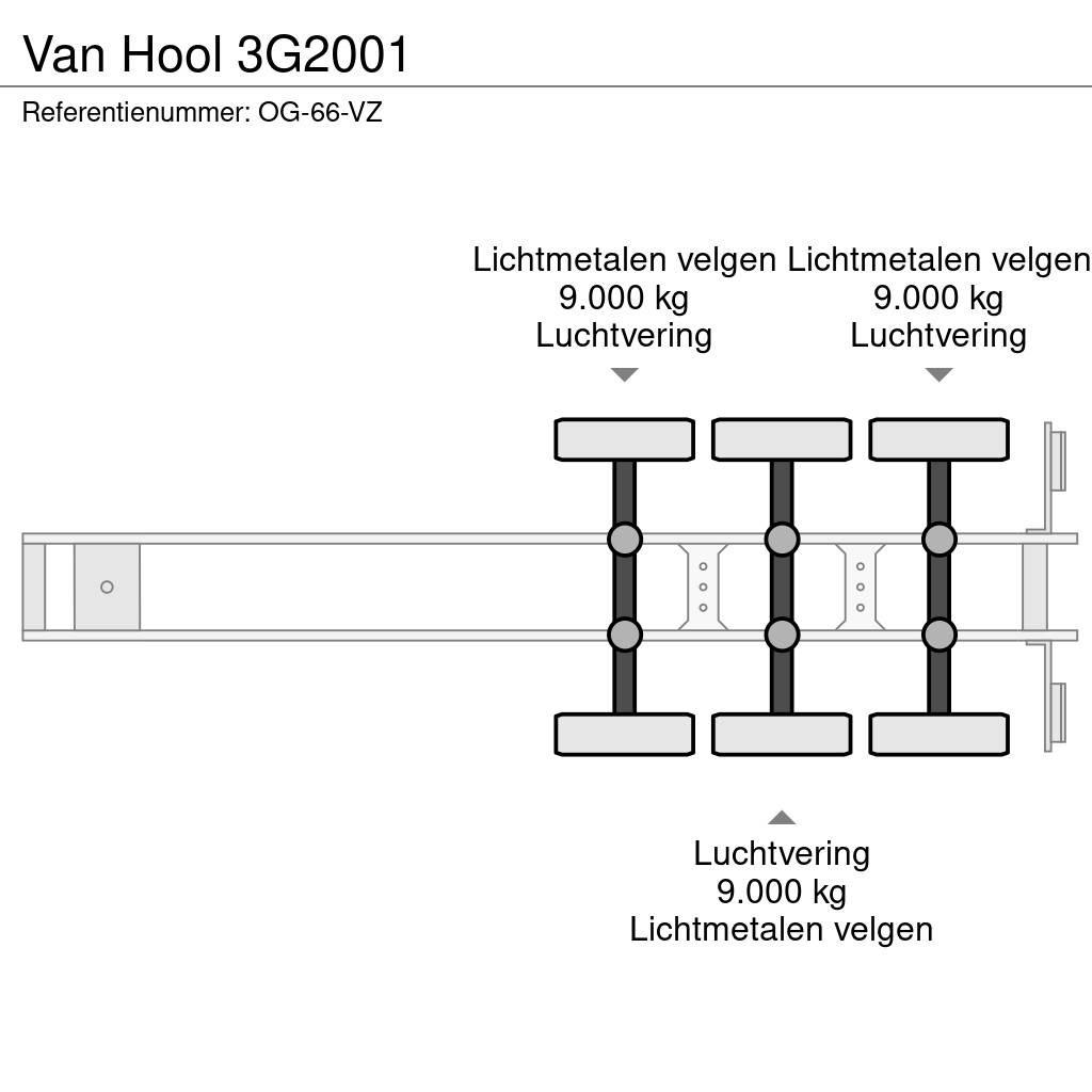 Van Hool 3G2001 Semi remorque citerne