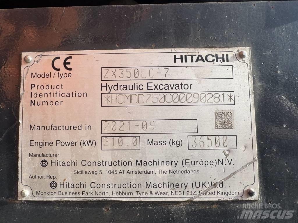 Hitachi ZX 350 LC-7 Pelle sur chenilles