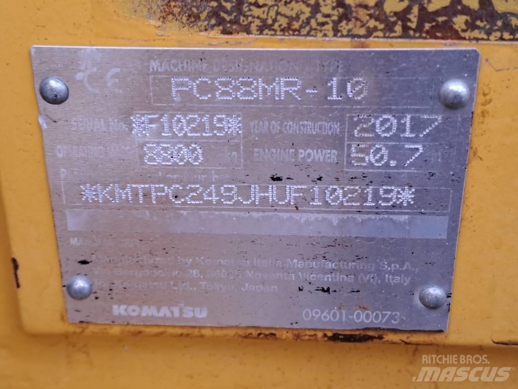 Komatsu PC 88 MR Trancheuse