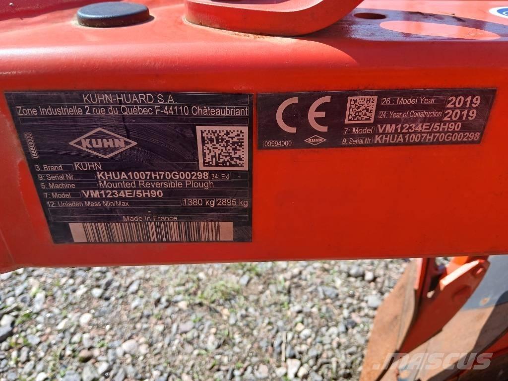 Kuhn Vari-Master 123 Charrue réversible
